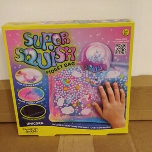 Creativity for Kids Super Squish Fidget Bag Kit-Unicorn